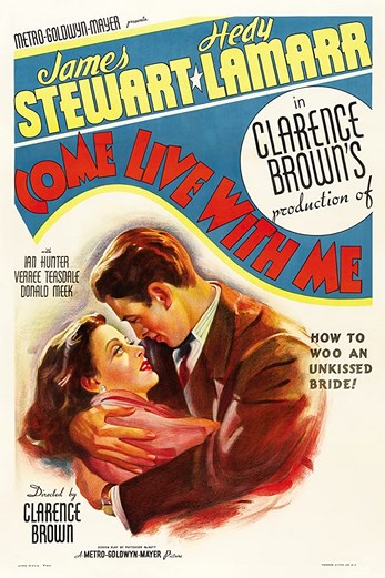 دانلود فیلم Come Live with Me 1941
