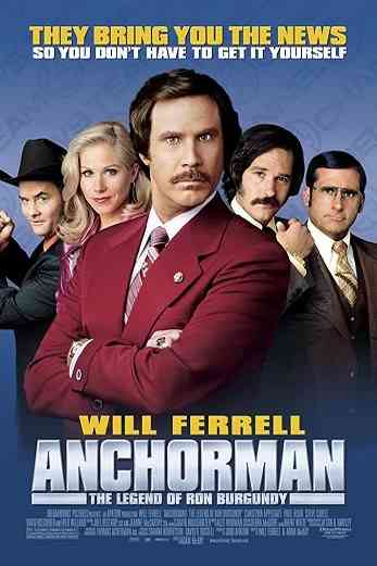 دانلود فیلم Anchorman: The Legend of Ron Burgundy 2004 دوبله فارسی