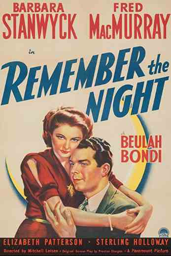 دانلود فیلم Remember the Night 1940