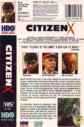دانلود فیلم Citizen X 1995