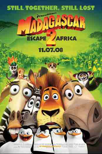 دانلود فیلم Madagascar: Escape 2 Africa 2008 دوبله فارسی