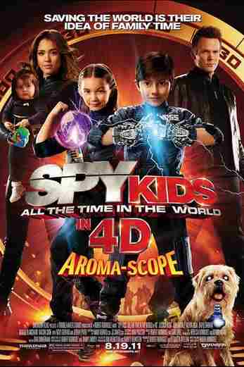دانلود فیلم Spy Kids 4: All the Time in the World 2011 دوبله فارسی